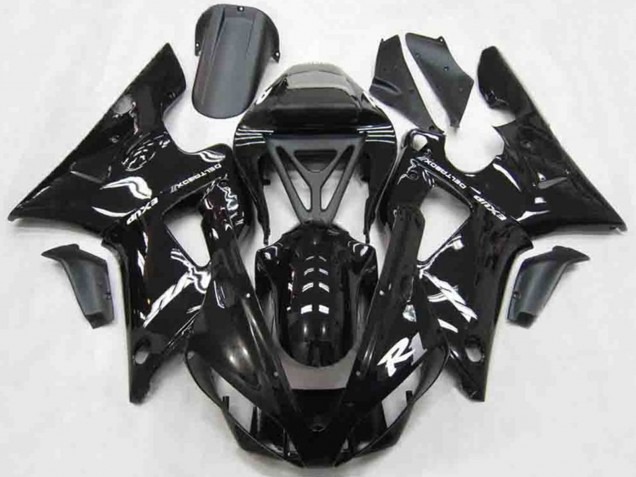 00-01 Style Noir Brillant R1 Carénage Moto 00-01 Style Noir Brillant R1 Carénage Moto