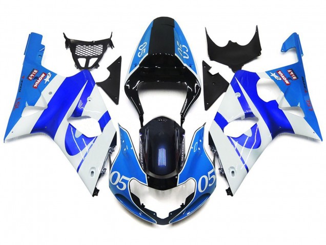 00-02 05 Bleu Brillant GSXR 1000 Carénage Moto 00-02 05 Bleu Brillant GSXR 1000 Carénage Moto
