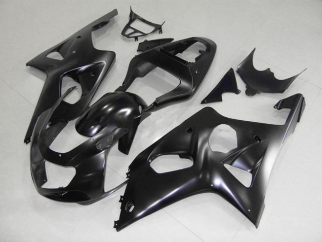 00-02 Noir Mat GSXR 1000 Carénage Moto 00-02 Noir Mat GSXR 1000 Carénage Moto