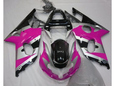 00-02 Style Argent Rose OEM GSXR 1000 Carénage Moto