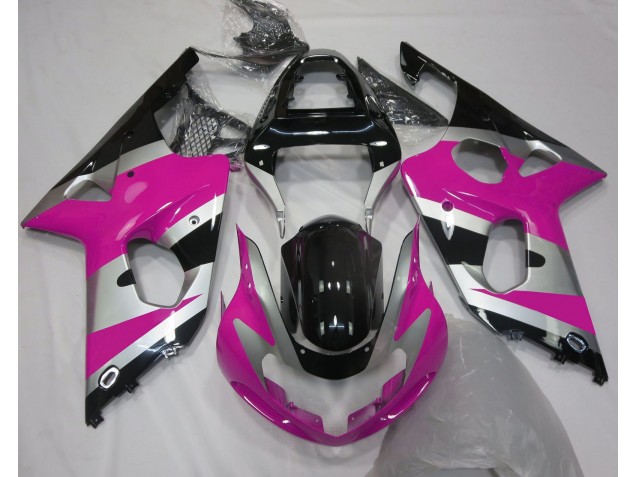 00-02 Style Argent Rose OEM GSXR 1000 Carénage Moto 00-02 Style Argent Rose OEM GSXR 1000 Carénage Moto
