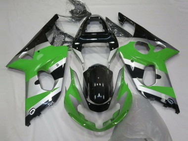 00-02 Style Argent Vert OEM GSXR 1000 Carénage Moto