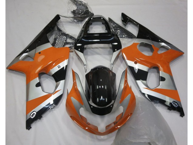 00-02 Style Orange Argent OEM GSXR 1000 Carénage Moto 00-02 Style Orange Argent OEM GSXR 1000 Carénage Moto