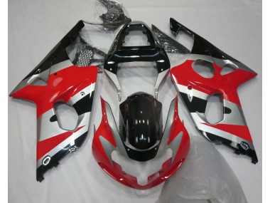 00-02 Style Rouge Argent OEM GSXR 1000 Carénage Moto