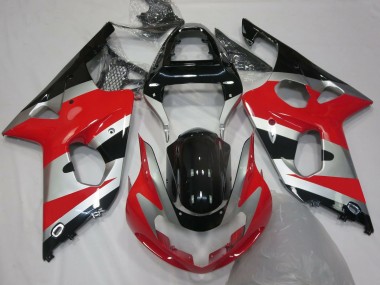 00-02 Style Rouge Argent OEM GSXR 1000 Carénage Moto