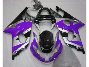 00-02 Style Violet Argent OEM GSXR 1000 Carénage Moto