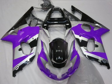 00-02 Style Violet Argent OEM GSXR 1000 Carénage Moto