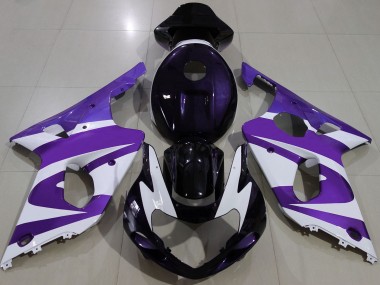 00-02 Violet Foncé GSXR 1000 Carénage Moto