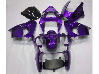 00-02 Violet Métallisé ZX6R Carénage Moto
