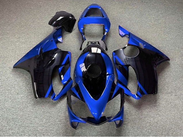 01-03 Bleu Brillant & Noir CBR600 F4i Carénage Moto 01-03 Bleu Brillant & Noir CBR600 F4i Carénage Moto