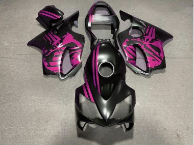 01-03 Crane Noir Mat & Rose CBR600 F4i Carénage Moto