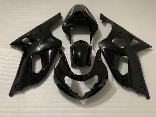 01-03 Noir Brillant GSXR 600-750 Carénage Moto 01-03 Noir Brillant GSXR 600-750 Carénage Moto