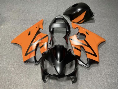 01-03 Noir Mat & Orange CBR600 F4i Carénage Moto