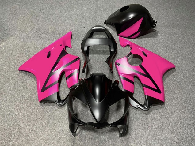 01-03 Noir Mat & Rose CBR600 F4i Carénage Moto 01-03 Noir Mat & Rose CBR600 F4i Carénage Moto
