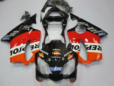 01-03 Noir Repsol CBR600 F4i Carénage Moto
