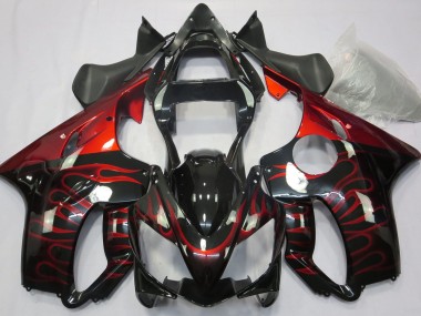 01-03 Rosso Fiamma CBR600 F4i Carénage Moto