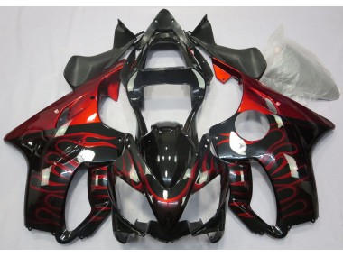 01-03 Rosso Fiamma CBR600 F4i Carénage Moto
