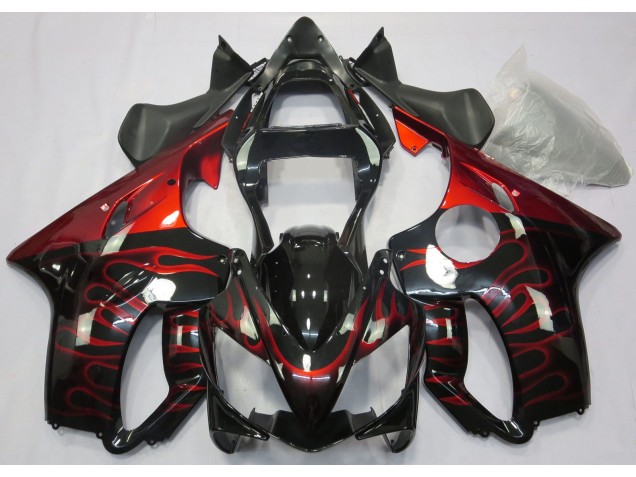 01-03 Rosso Fiamma CBR600 F4i Carénage Moto