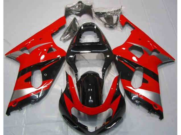 01-03 Style Rouge OEM GSXR 600-750 Carénage Moto 01-03 Style Rouge OEM GSXR 600-750 Carénage Moto