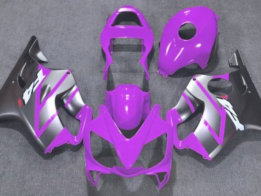 01-03 Violet & Argent Mat CBR600 F4i Carénage Moto