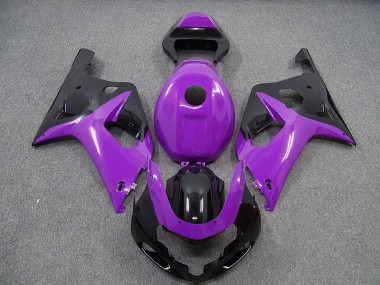 01-03 Violet Brillant & Noir GSXR 600-750 Carénage Moto