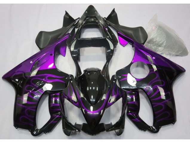 01-03 Violet Flamme CBR600 F4i Carénage Moto 01-03 Violet Flamme CBR600 F4i Carénage Moto