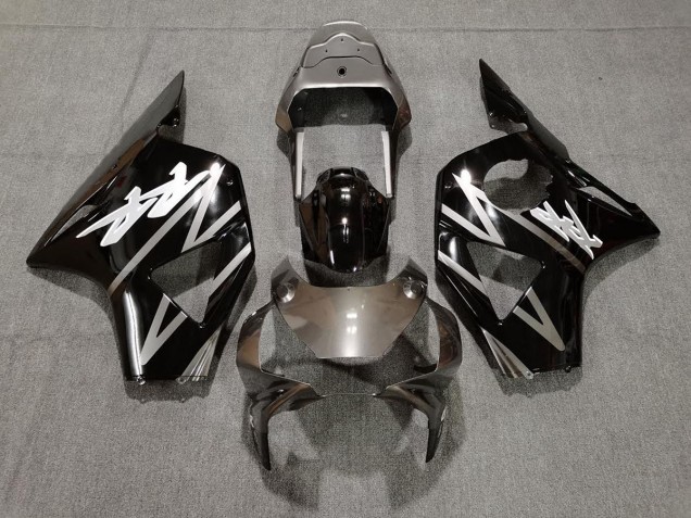 02-03 Argent Brillant & Noir CBR954RR Carénage Moto 02-03 Argent Brillant & Noir CBR954RR Carénage Moto