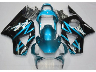 02-03 Bleu Clair Électrique CBR954RR Carénage Moto