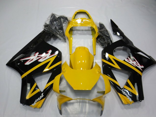 02-03 Jaune & Noir CBR954RR Carénage Moto 02-03 Jaune & Noir CBR954RR Carénage Moto
