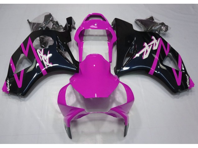 02-03 Noir Brillant & Rose CBR954RR Carénage Moto 02-03 Noir Brillant & Rose CBR954RR Carénage Moto