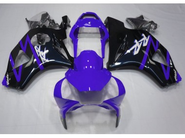 02-03 Noir Brillant & Violet CBR954RR Carénage Moto