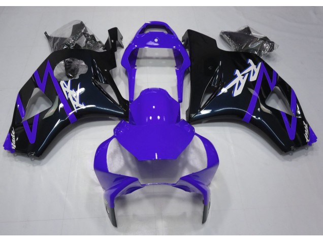 02-03 Noir Brillant & Violet CBR954RR Carénage Moto 02-03 Noir Brillant & Violet CBR954RR Carénage Moto