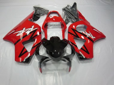 02-03 Rouge Brillant & Noir CBR954RR Carénage Moto