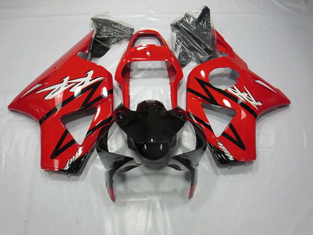 02-03 Rouge Brillant & Noir CBR954RR Carénage Moto 02-03 Rouge Brillant & Noir CBR954RR Carénage Moto