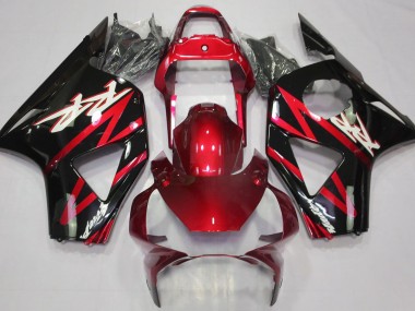 02-03 Rouge Électrique CBR954RR Carénage Moto