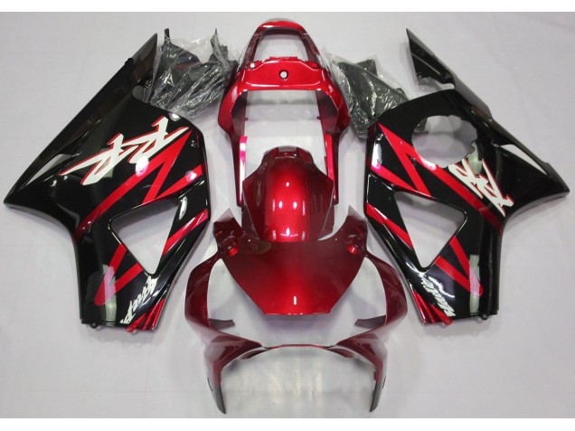 02-03 Rouge Électrique CBR954RR Carénage Moto 02-03 Rouge Électrique CBR954RR Carénage Moto
