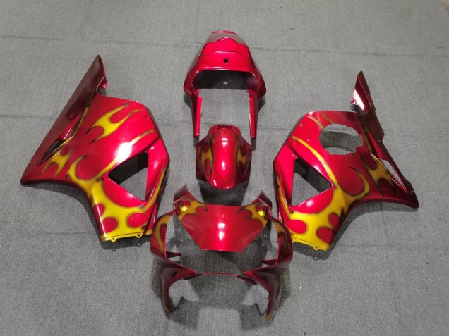 02-03 Style Rouge & Or CBR954RR Carénage Moto 02-03 Style Rouge & Or CBR954RR Carénage Moto