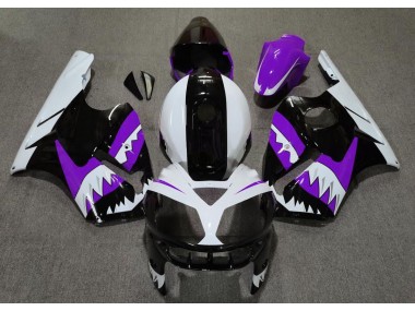 02-05 Requin Violet ZX12R Carénage Moto