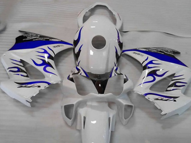 02-12 Bianco Blu Fiamma VFR800 Carénage Moto 02-12 Bianco Blu Fiamma VFR800 Carénage Moto