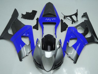 03-04 Bleu Argent & Noir GSXR 1000 Carénage Moto