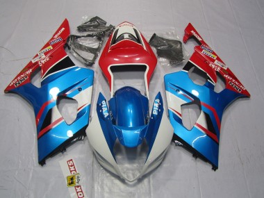 03-04 Bleu & Rouge GSXR 1000 Carénage Moto