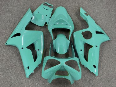 03-04 Cyan Brillant Uni ZX6R Carénage Moto