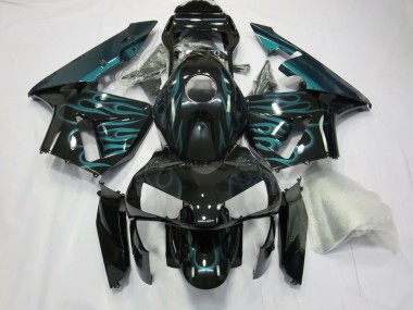 03-04 Flamme Bleue CBR600RR Carénage Moto