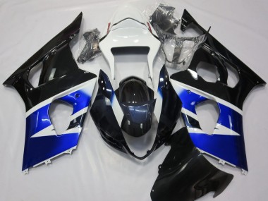 03-04 Noir Bleu & Blanc GSXR 1000 Carénage Moto