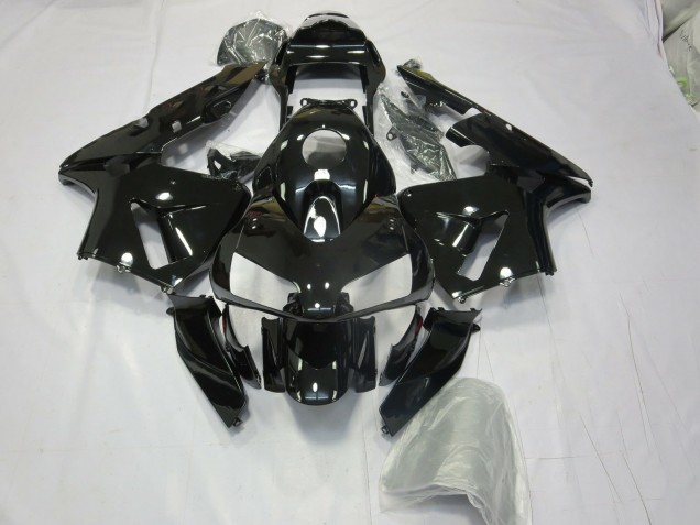 03-04 Noir Brillant CBR600RR Carénage Moto 03-04 Noir Brillant CBR600RR Carénage Moto