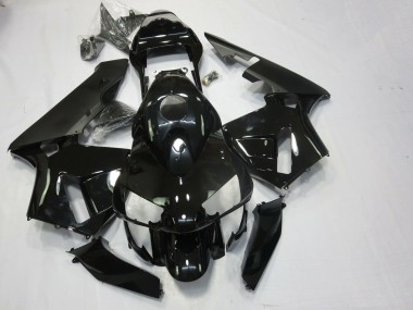 03-04 Noir Brillant & Mat CBR600RR Carénage Moto