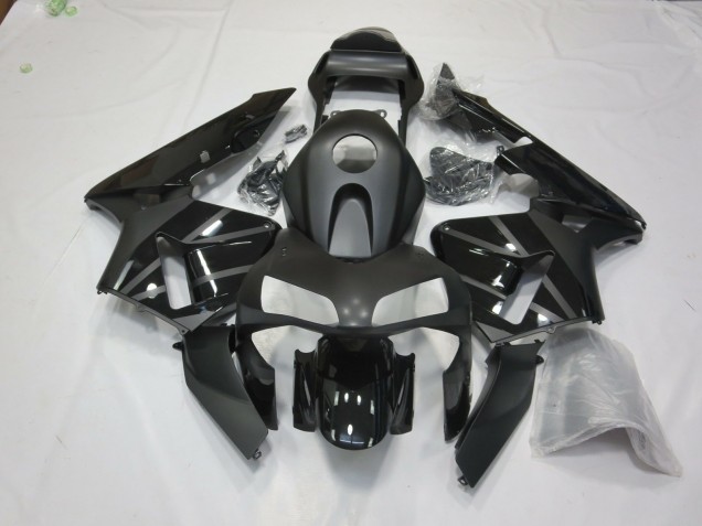 03-04 Noir Mat CBR600RR Carénage Moto 03-04 Noir Mat CBR600RR Carénage Moto