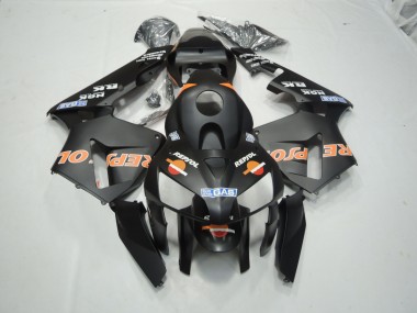 03-04 Noir Mat Repsol CBR600RR Carénage Moto