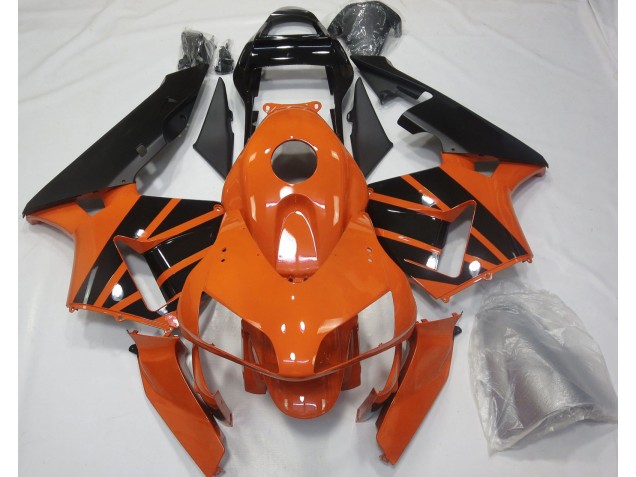 03-04 Orange Brûlée CBR600RR Carénage Moto 03-04 Orange Brûlée CBR600RR Carénage Moto