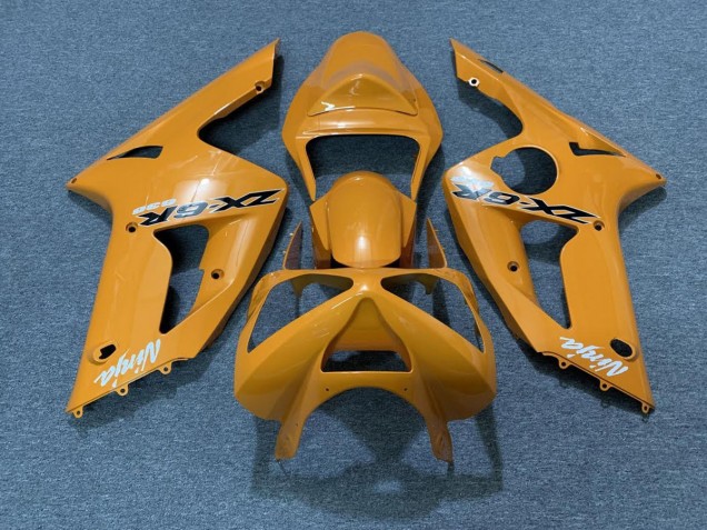 03-04 Orange ZX6R Carénage Moto 03-04 Orange ZX6R Carénage Moto